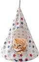 猫 ハンモック ニャンモック ハンギングベッド キャットハウス 取り付け簡単 春夏秋 使えるハンモック 室内 猫用 ねこ ネコ 吊り下げ式 洗える テント 軽量...