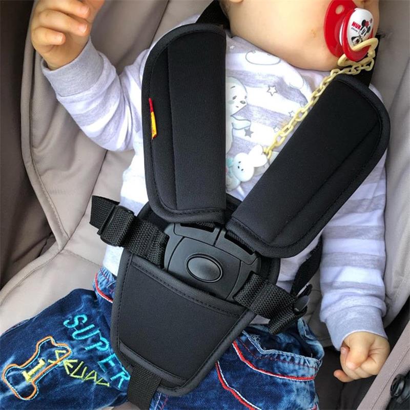カーシート ショルダーパッド 安全ベルト 交換ストラップ ベビーカー パッドショルダーストラップ 股カバー 新生児 子供用 ベビーカー用 多目的 ソフトノンスリップカーシート ショルダーパッド