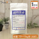 【お試し1日分】プランシュール 脳内革命 犬用体重10kg〜15kg用 6カプセル 1日分