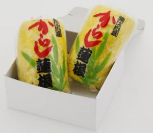 【人気商品】からし蓮根　2本入り熊本　土産　おみやげ　名物　直送　特産　お取り寄せ　グルメ　ギフト　辛子蓮根　からしれんこん