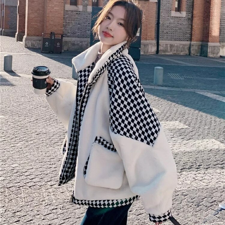 ボアブルゾンレディース秋冬アウター...