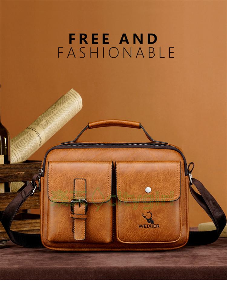 ショルダーバッグ バッグ メンズ 斜めがけ レザーバッグ ビジネスバッグ 通勤 かばん バッグ 斜め掛け 通学 鞄 大容量 カジュアル 大人 20代 30代【CityGirl】(4)