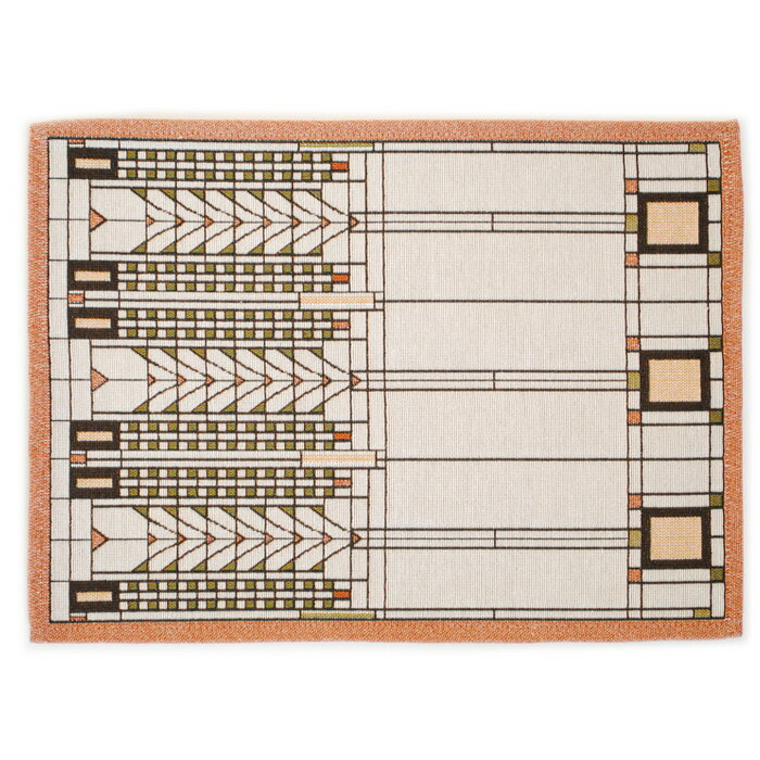 メール便可 フランクロイドライト ツリー・オブ・ライフ プレースマット ランチョンマット プレイスマット Frank Lloyd Wright FLW Design フランク・ロイド・ライト ラン