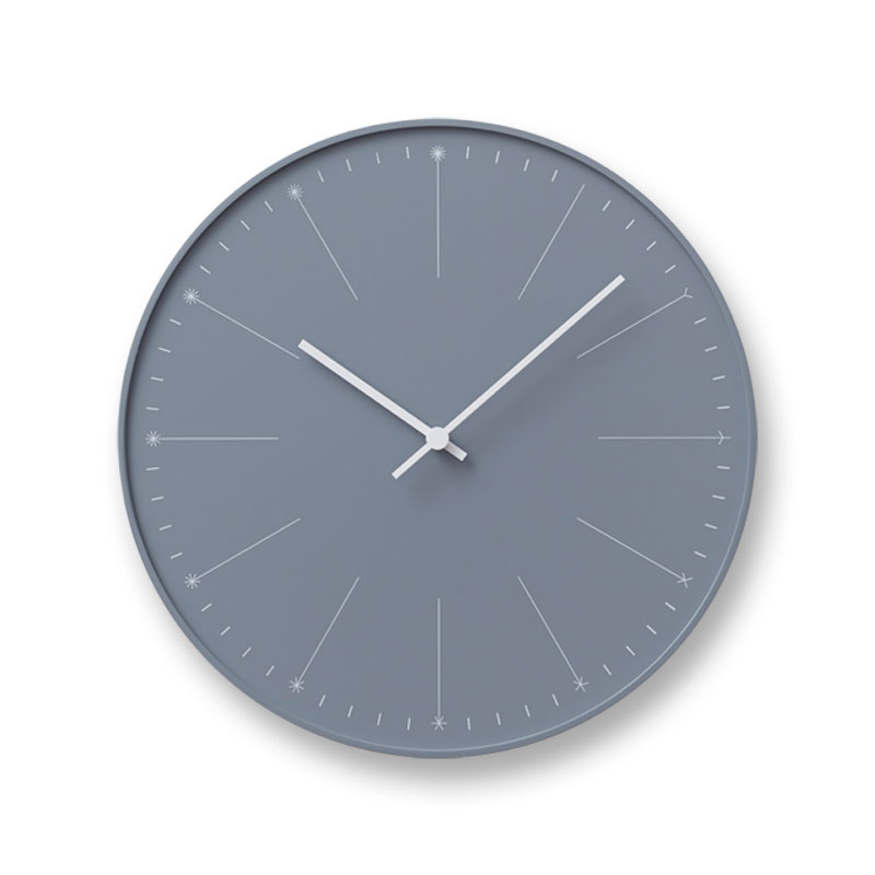 【10％OFFクーポン！4日20時～28h限定】レムノス Lemnos dandelion グレー NL14-11 GY 掛け時計 おしゃれ かわいい オシャレ アナログ 壁掛け時計 かけ時計 時計 見やすい 高級 日本製 北欧 モダン アンティ