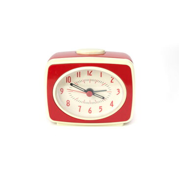 キッカーランド クラシックアラームクロック レッド 目覚まし時計 時計 KAC14RD おしゃれ かわいい kikkerland Classic Alarm Clock ユニーク ニューヨーク アメリカ アメリカン雑貨 おもしろ 誕生日 結婚祝い 出産祝い 引越し祝い 改装祝い 送別 退職 内祝い 新築祝い 誕生