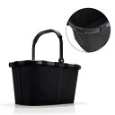 【人気】 ライゼンタール キャリーバッグ ブラック ブラック CARRYBAG トートバッグ ピクニック バスケット お買い物 エコバッグ カバン かばん 鞄 バッグ reisenthel おしゃれ かわいい mサイ
