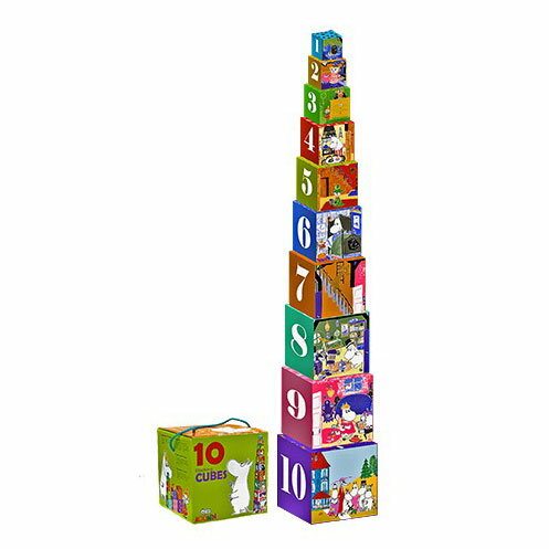 ムーミン Moomin 11 段積み重ねボックス ムーミンファミリー BBT990005 Barbo Toys バルボトイズ おもちゃ 子供 キッズ トイ Moomin グッズ リトルミイ スナフキ