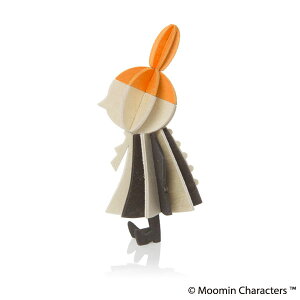 【特別99円メール便対応可/M99】lovi MOOMIN リトル ミィ グリーティングカード LITTLE MY ロヴィ ムーミン メッセージカード 葉書 はがき ウッド 手紙 レター LOVI-1052 バレンタイン おしゃれ