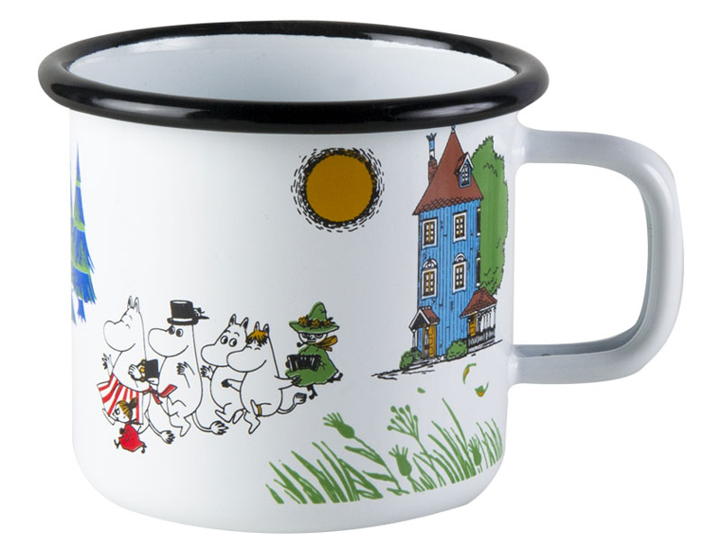 ムーミン Moomin ムールラ ムーミンマグ ムーミンヴィレッジ カラー MRA060002 Muurla マグ カップ コップ キッチン 食器 ホウロウ グッズ リトルミイ スナフキン ミイ ニ