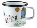 【10％OFFクーポン！10日23:59まで】ムーミン Moomin ムールラ ムーミンマグ ムーミンヴィレッジ カラー MRA060002 Muurla マグ カップ コップ キッチン 食器 ホウロウ グッズ リトルミイ スナフキン ミイ ニ