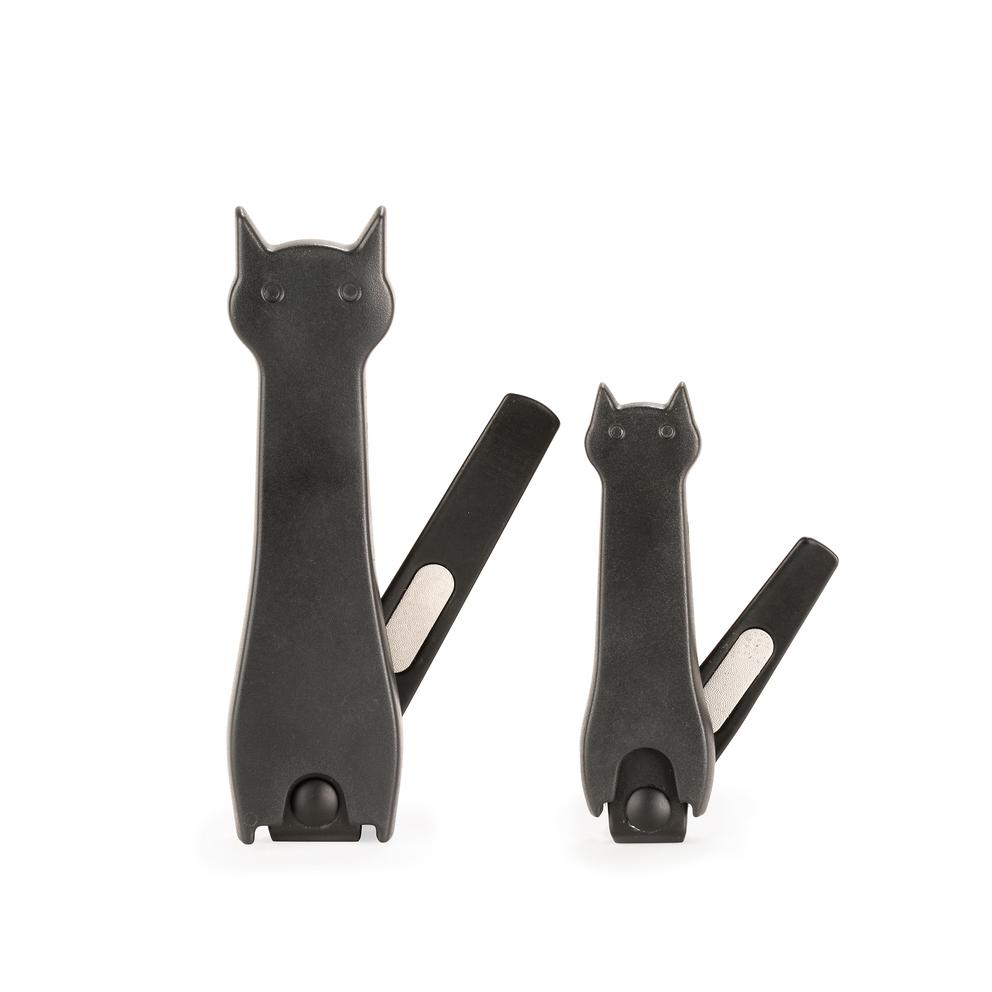 メール便可 キッカーランド Kikkerland パーフェクトペアネイルクリッパー 爪切り 猫 2個セット Kikkerland Perfect Pair Nail Clippers ねこ ネコ つ 1