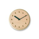 mX Lemnos Paper-Wood CLOCK dot O[ DRL19-07 GN |v  킢 IV AiO Ǌ|v v v ₷  {