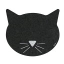 ブラックキャット ランチョンマット ペット ペットグッズ ペット用食器 給水器 給餌器 プレイスマット プレースマット 猫用 ねこ ネコ 餌 マット 餌台 水飲...