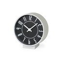 【売れ筋】レムノス Lemnos eki clock s ブラック TIL19-08 BK 置き時計 おしゃれ かわいい オシャレ エキクロック 置時計 電池式...