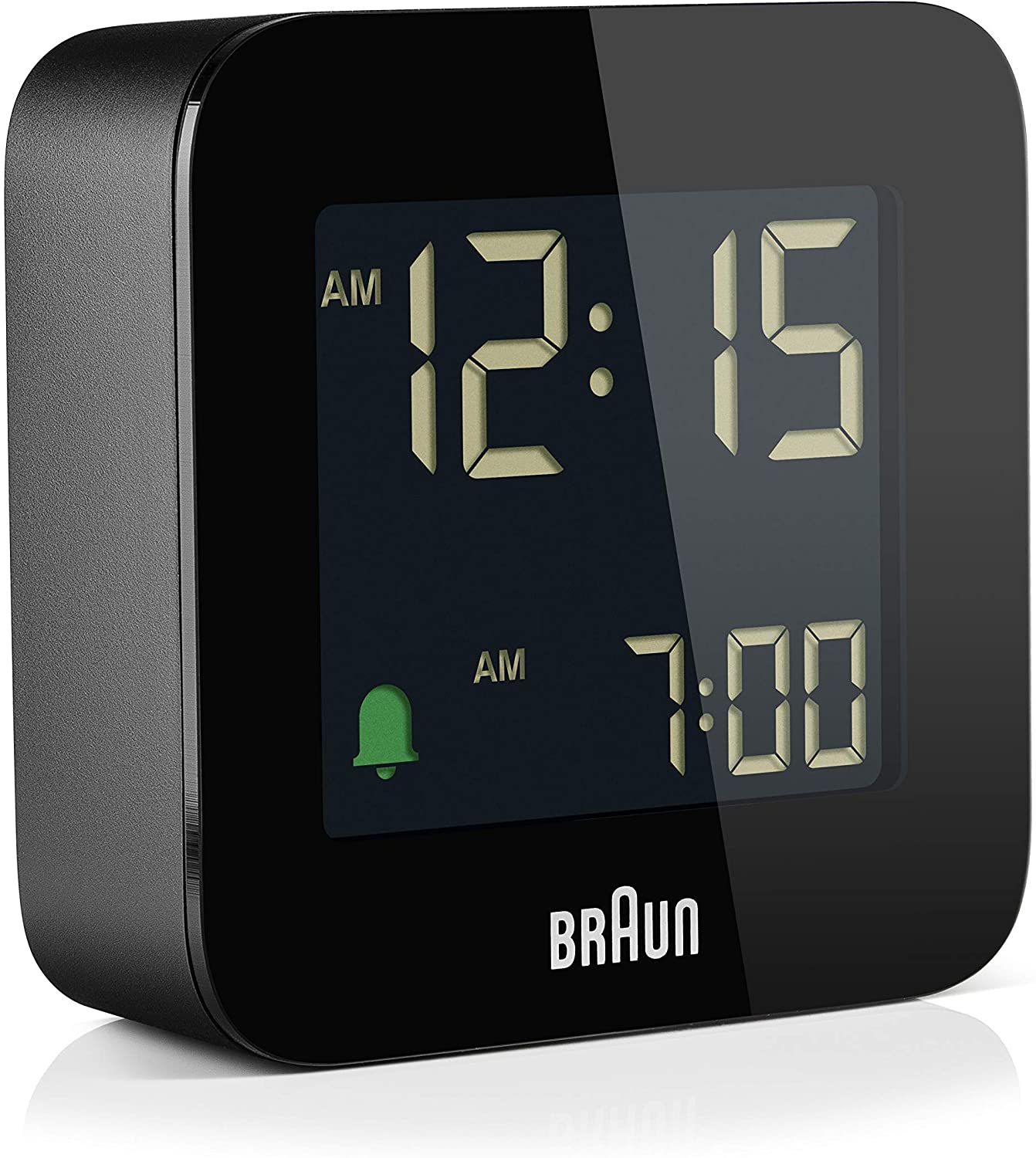 【売れ筋】ブラウン 時計 BRAUN デジタルクロック 目覚まし時計 ブラック BC08B おしゃれ かわいい デジタル シンプル 大音量 置き時計 置時計 北欧 小さい 大きい Digital Clock アンティーク リビング 卓上時計 小型 ミニ 夜 見えるデザイナー スヌーズ テーブルクロック [2]