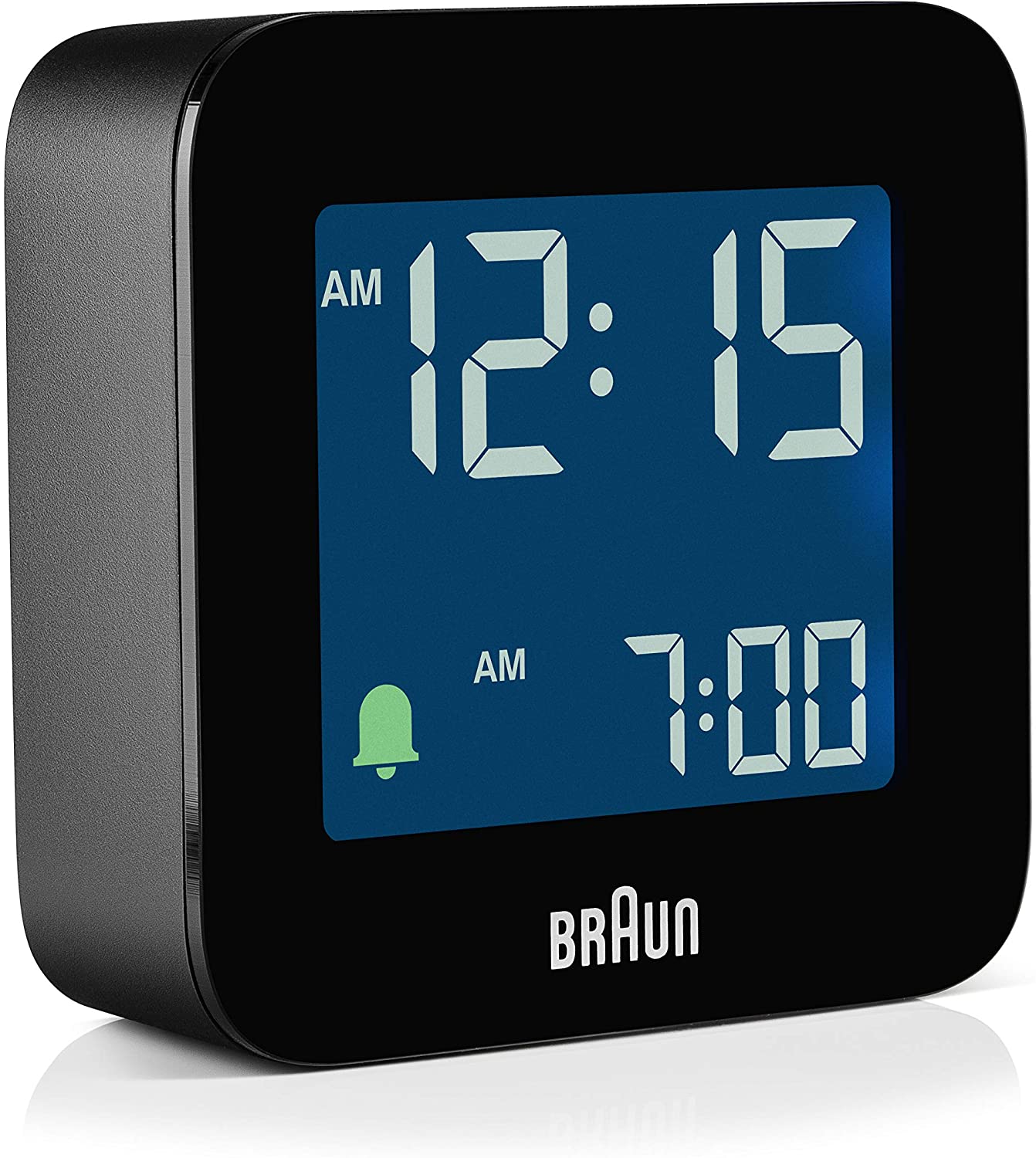 【売れ筋】ブラウン 時計 BRAUN デジタルクロック 目覚まし時計 ブラック BC08B おしゃれ かわいい デジタル シンプル 大音量 置き時計 置時計 北欧 小さい 大きい Digital Clock アンティーク リビング 卓上時計 小型 ミニ 夜 見えるデザイナー スヌーズ テーブルクロック [3]