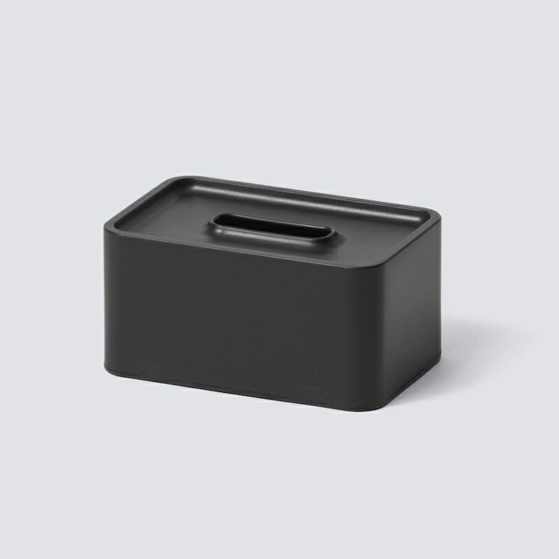 【売れ筋】ideaco イデアコ compact tissue case コンパクトティッシュケース ブラック 4539918312821 黒 壁掛け ティッシュボックス ハーフティッシュ コンパクト