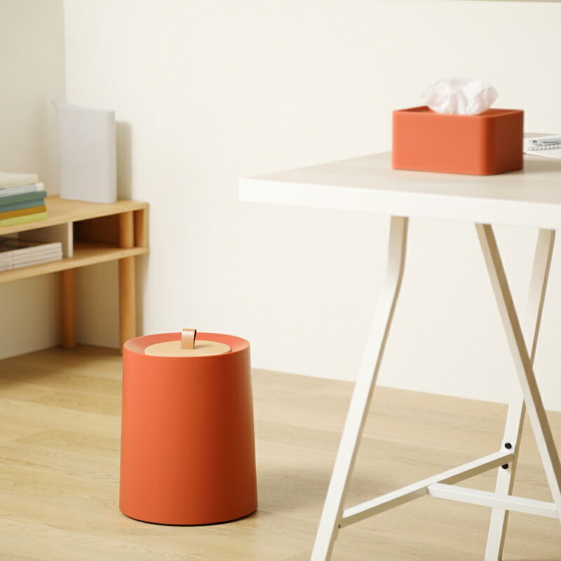 【オススメ】ideaco イデアコ compact tissue case コンパクトティッシュケース コーラル 4539918312906 レッド 赤 壁掛け ティッシュボックス ハーフティッシュ コンパクト スリム 省スペース Tissue Case