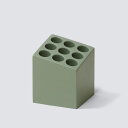 【売れ筋】ideaco イデアコ CUBE キューブ 傘立て モスグリーン 4539918011144 緑 9本 お洒落 北欧 スリム 業務用 アンブレラスタン...