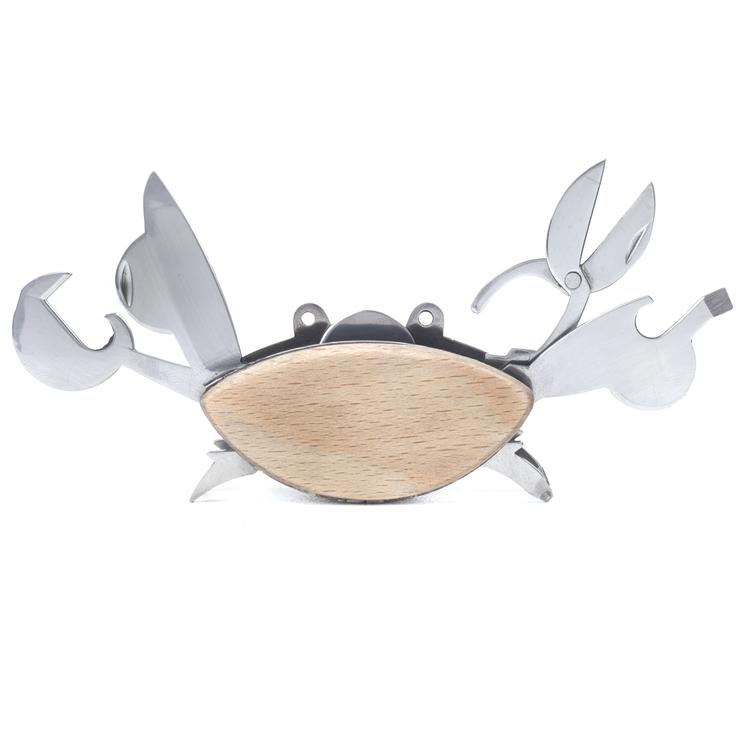 ＼ポイント10倍 5月18日限定／キッカーランド クラブマルチツール カニ KCD114 缶切り 栓抜き Kikkerland Crab Multi Tool おしゃれ かっこいい ハサミ ボトルオープナー マイナスドライバー …