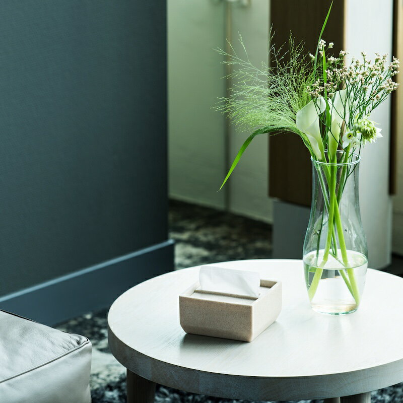 【売れ筋】ideaco イデアコ TOREL HALF トレルハーフ ティッシュケース ストーンサンドホワイト 白 ティッシュボックス ハーフティッシュ コンパクト スリム 省スペース Tissue Case 北欧 シンプル おしゃれ かわいい 北欧 ギフト 誕生日プレゼント