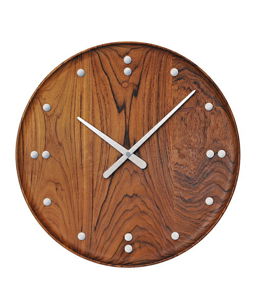 アーキテクトメイド フィン・ユール ウォールクロック ブラウン 掛け時計 780 Architect MADE Finn Juhl Wall Clock 黒 北欧 モダン おしゃれ 高級 壁