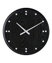 【売れ筋】アーキテクトメイド フィン・ユール ウォールクロック 35cm ブラック 掛け時計 782 Architect MADE Finn Juhl Wall Clock 黒 北欧 モダン おしゃれ