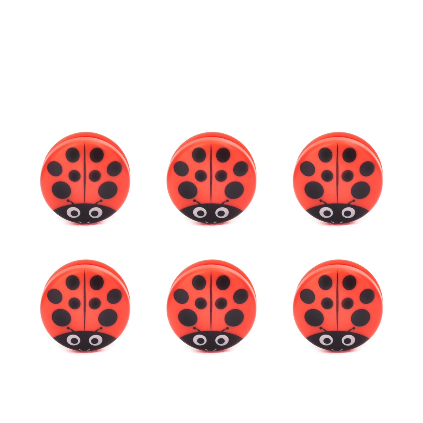 ǥХХåå ޻ߤ 6ĥå KBC22 Kikkerland Ladybug Bag Clips set of 6 ...