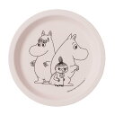 【送料無料】ムーミン メラミンプレート ピンク PTJ060193 Moomin グッズ おしゃれ かわいい 北欧 大人 誕生日 プレゼント ギフト ミイ ニョ...