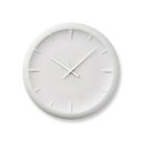 【売れ筋】レムノス Lemnos 掛け時計 RELIEF レリーフ ホワイト RF22-06 WH セラミックジャパン Ceramic Japan 日本製 時計 壁掛け時計 北欧 おしゃれ かわいい 磁器 静か 静音 ブランド アナログ モダン レトロ シンプル 結婚祝い 掛時計 お祝い 高級 大きい プレゼント