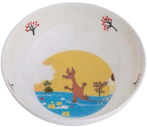 Moomin ムーミン メラミンボウル NORDIC SUMMER SKIE イエロー RST330044 グッズ スープボウル おわん お椀 食器 キッチン ...