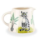 【10％OFFクーポン！23日23:59まで】ハンナターナー キャット ミルクジャグ 400ml 15-0043-01 ネコ 猫 ねこ Cat Milk Jug 陶器 ミルクジャグ クリーマー ピッチャー ティー 食器