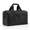 【人気】 ライゼンタール オールラウンダー L ボストンバッグ RHOMBUS BLACK 39-2220-26 reisenthel ALLROUNDER L ブラック ジムバッグ(4)