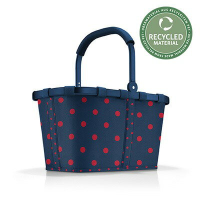 ライゼンタール エコバッグ 【ポイント10倍！6月1日限定】【人気】ライゼンタール キャリーバッグ CARRYBAG MIXED DOTS RED 39-2291-63 青 ブルー 赤 水玉 おしゃれ かわいい エコバッグ ショッピングバス