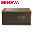 GENEVA ジェネバ TIME DIGITAL タイム デジタル デジタルクロック ワイヤレス充電 Bluetoothスピーカー ワイヤレスチャージャー 充電器 Qiワイヤレス充電 時計 置き時計