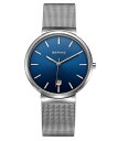 【今だけポイント10倍】【売れ筋】BERING Unisex Classic Curving Mesh Blue 11035-007 ベーリング ユニセックス腕...