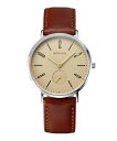 【今だけポイント10倍】【売れ筋】BERING Unisex Classic Scandinavian Small second & Leather 14036...