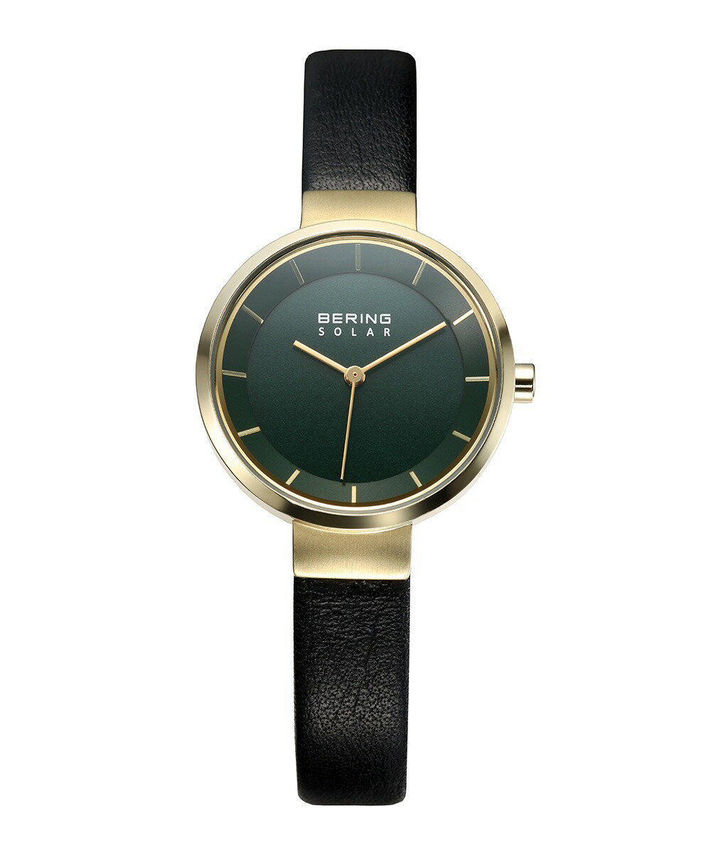 【クーポン不可】【売れ筋】BERING Ladies Scandinavian Solar Deep green 14627-439 ベーリング レディース腕時計 ソーラー ディープグリーン