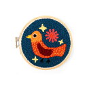 【ポイント10倍 6/2 23:59まで】キッカーランド KIKKERLAND バード パンチ ニードル キット 鳥モチーフの刺繍キット KGG260 Bird...