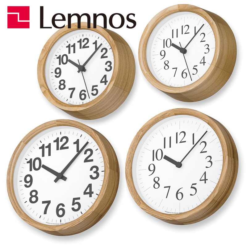 楽天市場】lemnos clock b ブラックの通販