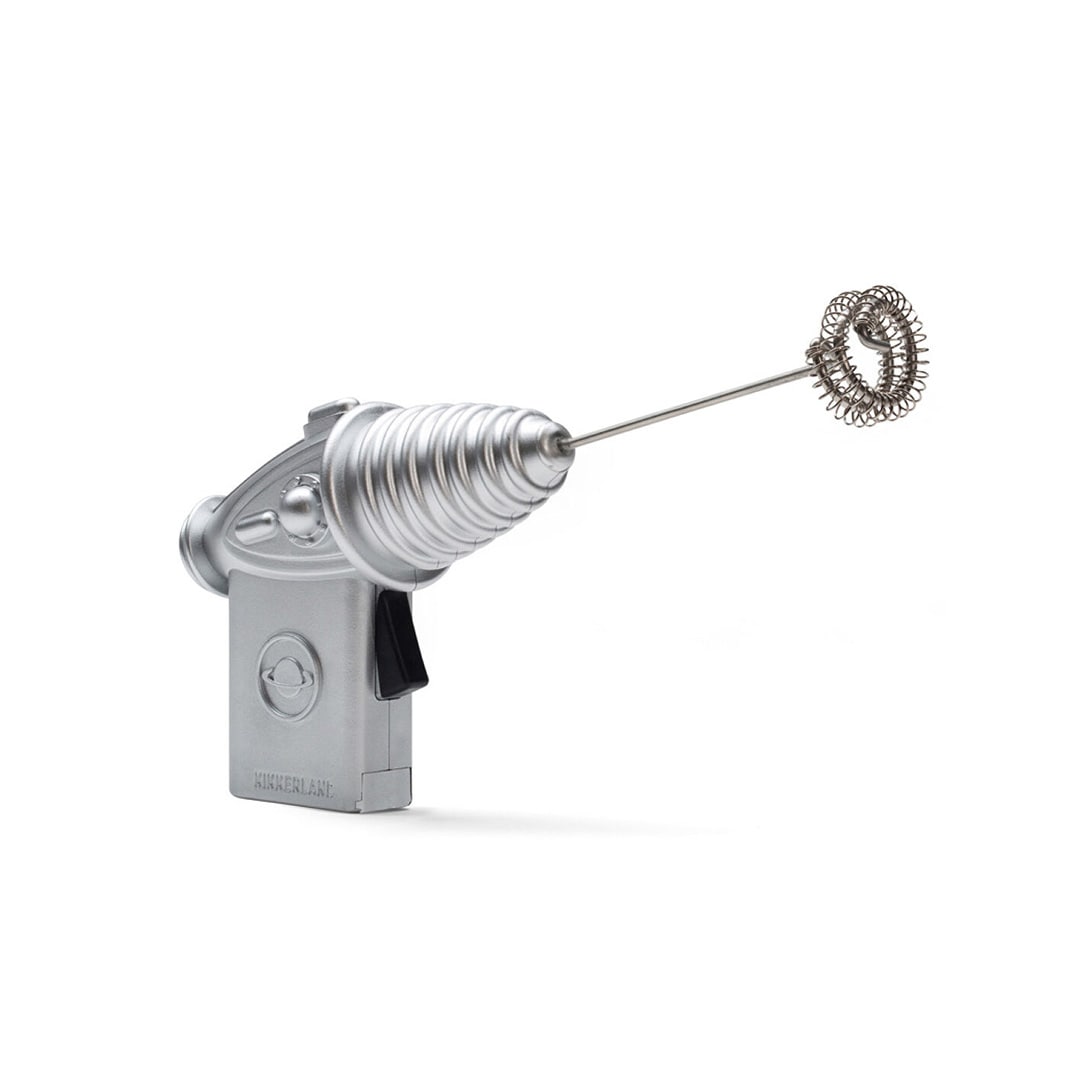 キッカーランド KIKKERLAND スペース ガン フロッサー スペースガンモチーフの泡立て機 Space Gun Frother KCU392