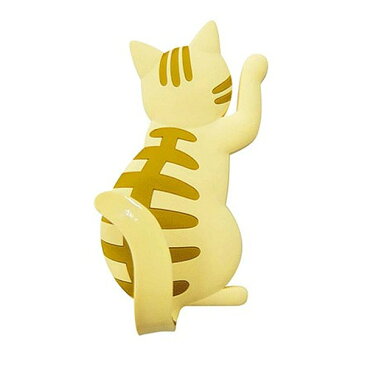 【P7倍】マグネットフック　Cat tail　茶トラ　MH-CAT-05