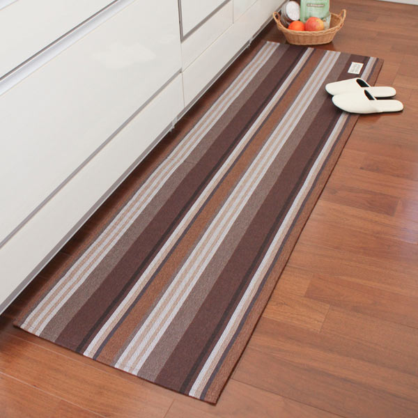 ロングラグ 56 180cm モカ Pally Pally 4522021069102 北欧 厚手 ラグマット キッチンマット ギフト 誕..