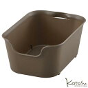 【今だけポイント10倍】収納ボックス かご Katasu カタス ハコ S ブラウン カラーボックス 収納ケース 収納棚 収納 おしゃれ かわいい 北欧 ギフト...