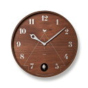 レムノス Lemnos PACE 掛け時計 LC11-09BW おしゃれ かわいい オシャレ アナログ 壁掛け時計 かけ時計 時計 見やすい 高級 日本製 北欧 モダン 鳩時計 からくり時計 時報 アンテ