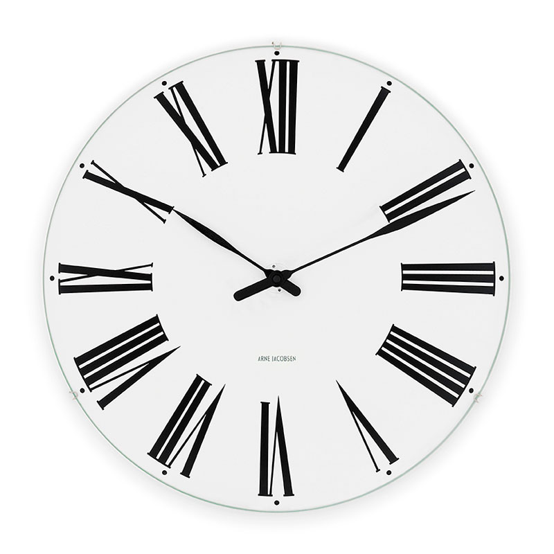 【売れ筋】アルネ ヤコブセン 時計 ローマンクロック 290mm 掛け時計 43642 北欧 Roman ARNE JACOBSEN おしゃれ 高級 壁掛け時計 大きい ブランド アナログ 壁掛け 掛時計