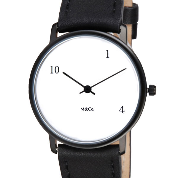 M＆Co 腕時計 7402 10-1-4 ユニセックス テン-ワン-フォー ティボール・カルマン Tibor Kalman 時計 7402 テン-ワン-フォー ティボール・カルマン Tibor Ka