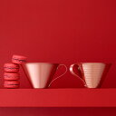 【ポイント10倍！20日23:59まで】RED ＆ WHITE アイスコーヒーカップ レッド＆ホワイト 紅白 グラス コップ ICECOFFEECUP ICE COFFEE CUP コーヒー ティーカップ レッド＆ホワイト 銅 純銅製 取