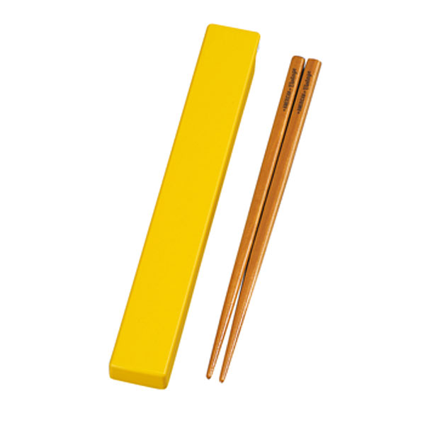 箸箱セット HAKOYA アメリカンビンテージ イエロー おしゃれ かわいい 北欧 ギフト 誕生日プレゼント インテリア 雑貨 シンプル
