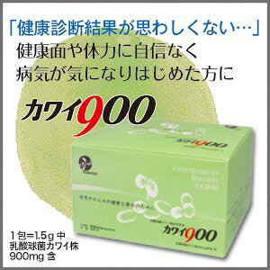カワイ900　乳酸球菌カワイ株900mg含有/包【カワイ900を2個以上ご購入でクオカード...